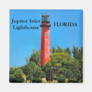 Jupiter-Einlass-Leuchtturm, Florida-Magnet Magnet