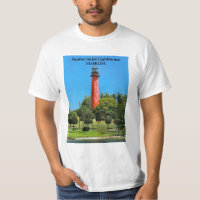 Jupiter-Einlass-Leuchtturm, Florida-T - Shirt