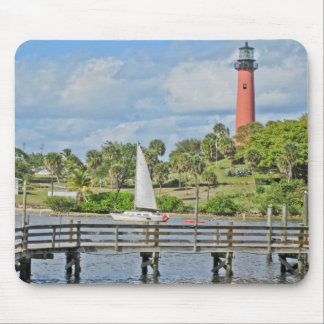 Jupiter-Einlass-Leuchtturm Mousepad