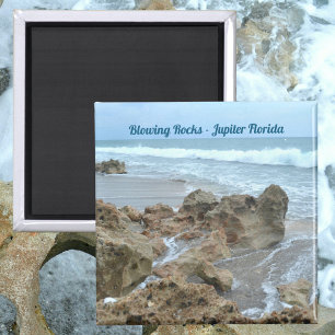 Jupiter Florida Fotografie mit blühenden Rocks Magnet