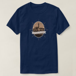 Jupiter Florida Vintager Stil mit Leuchtturm T-Shirt