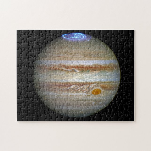 Jupiter Fotografie aus dem Weltraum Puzzle (Horizontal)