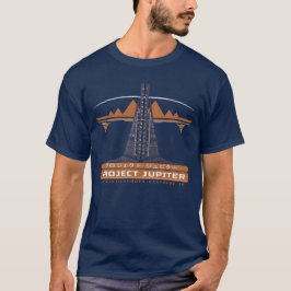 Jupiter für das Projekt Retro Futurism T-Shirt