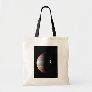 Jupiter Gas Giant Planet & Io Galilean Moon Tragetasche