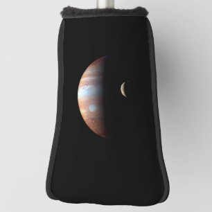 Jupiter Gasriese Planet & Io Galileischer Mond Golf Headcover