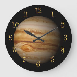 Jupiter Große Wanduhr