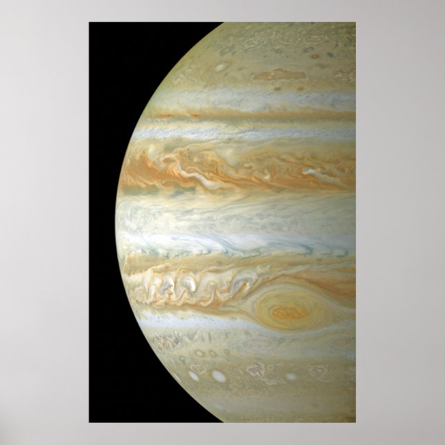 Jupiter Hemisphäre Poster (Vorne)