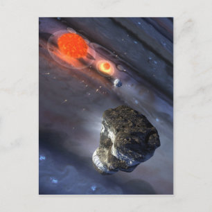 Jupiter Impact Postkarte