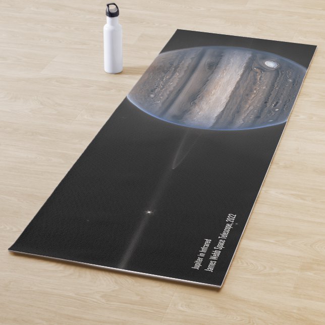 Jupiter in Infrared, James Webb Space Telescope Yogamatte (Beispiel)