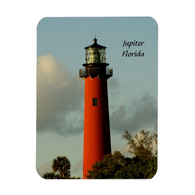 Jupiter Inlet Leuchtturm Magnet (Vertikal)