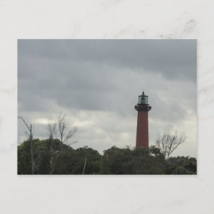 Jupiter Inlet Light, Florida Postkarte