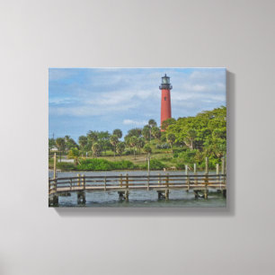 Jupiter Inlet Lighthouse Leinwanddruck