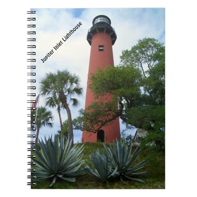 Jupiter Inlet Lighthouse & Museum Jupiter Florida Notizblock (Vorderseite)