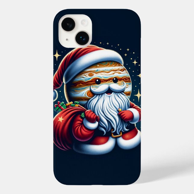 Jupiter Jolly Old St. Nick Santa Claus Astrologie Case-Mate iPhone Hülle (Rückseite)