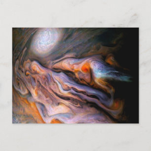 Jupiter-Jupiter-Jupiter-Wolken im Norden Postkarte
