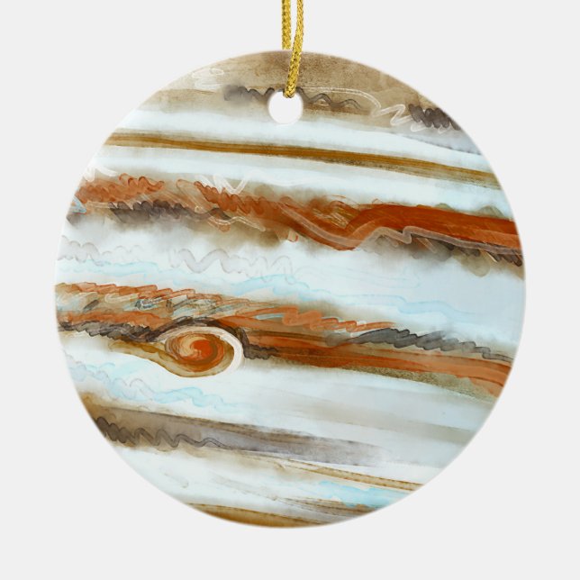 JUPITER-KERAMIK KERAMIK ORNAMENT (Vorne)