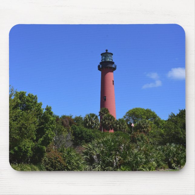 Jupiter Lighthouse auf Mousepad (Vorne)