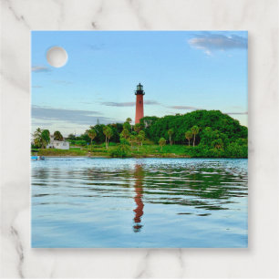 Jupiter Lighthouse Favor Tag Geschenkanhänger