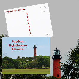 Jupiter Lighthouse Florida Fotografie Postkarte