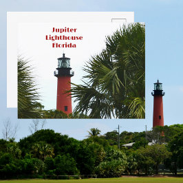 Jupiter Lighthouse Florida Fotografie Postkarte