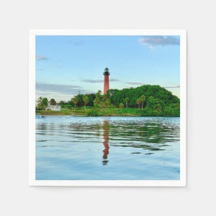Jupiter Lighthouse Napkin Serviette