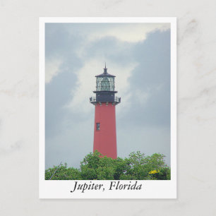 Jupiter Lighthouse Postkarte