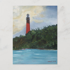 Jupiter Lighthouse Postkarte
