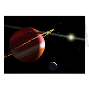 Jupiter-Masse Planet, der den nahe gelegenen Stern