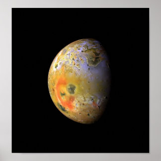 Jupiter Moon Lo NASA Poster