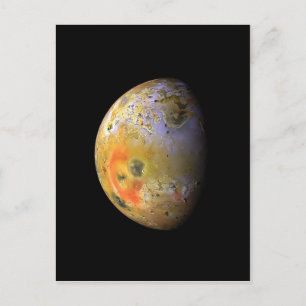 Jupiter Moon Lo NASA Postkarte