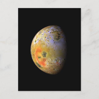 Jupiter Moon Lo NASA Postkarte