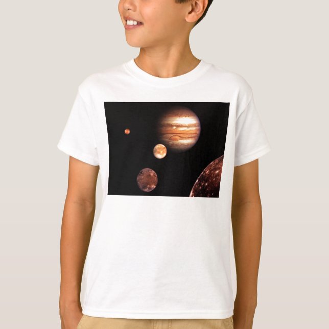 Jupiter Moons Kinder Kleinkind & Säugling Bekleidu T-Shirt (Vorderseite)
