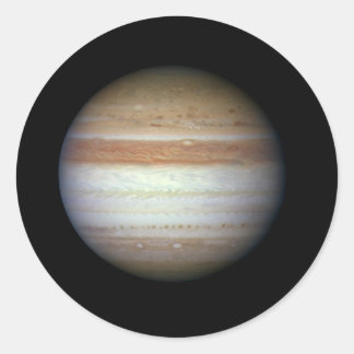 Jupiter Planet NASA Runder Aufkleber