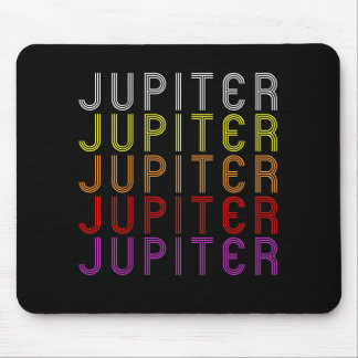 Jupiter Planet Retro Vintag Astronomie T - Shirt Mousepad