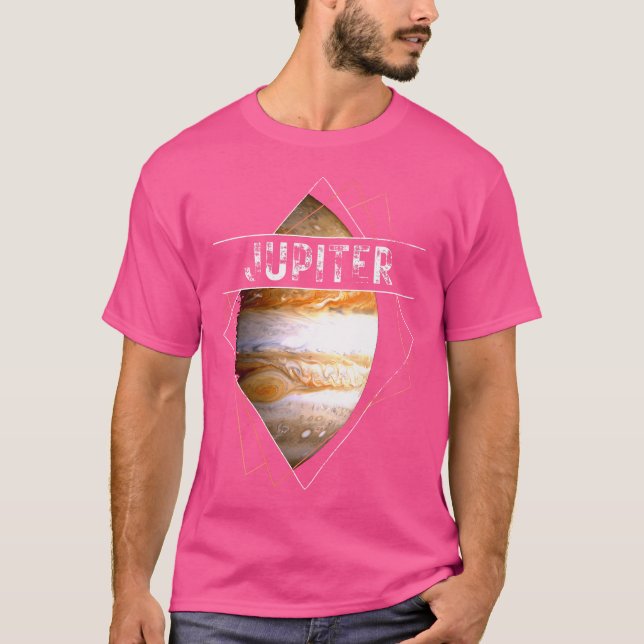 Jupiter Planet Solar System Space Astronomie T-Shirt (Vorderseite)