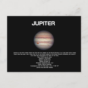 Jupiter Postcard Postkarte
