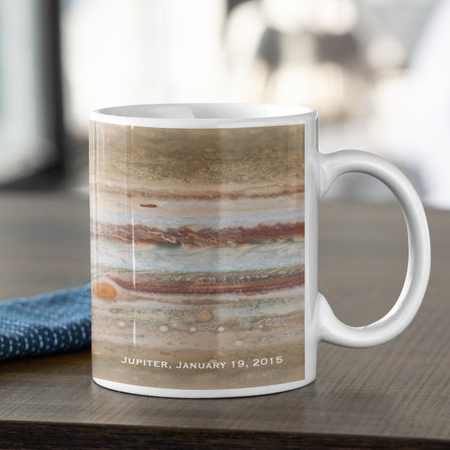 Jupiter Red Spot Nah-Up-Foto Kaffeetasse (Von Creator hochgeladen)