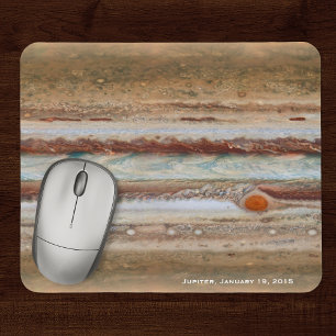 Jupiter Red Spot Nah-Up-Foto Mousepad