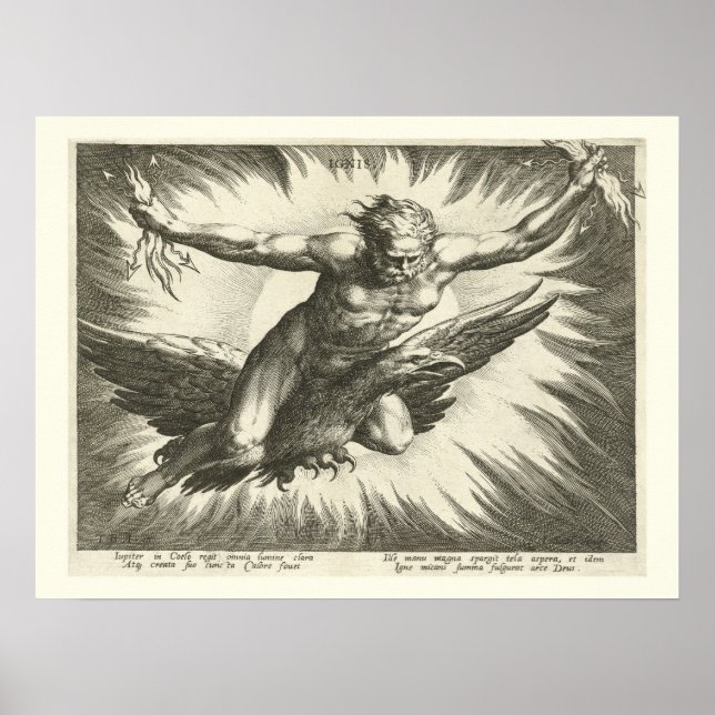 Jupiter, römischer Gott, Mythologie, Gottheit, 16. Poster (Vorne)