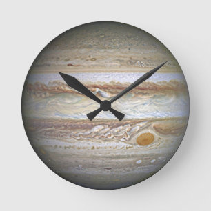 Jupiter Runde Wanduhr