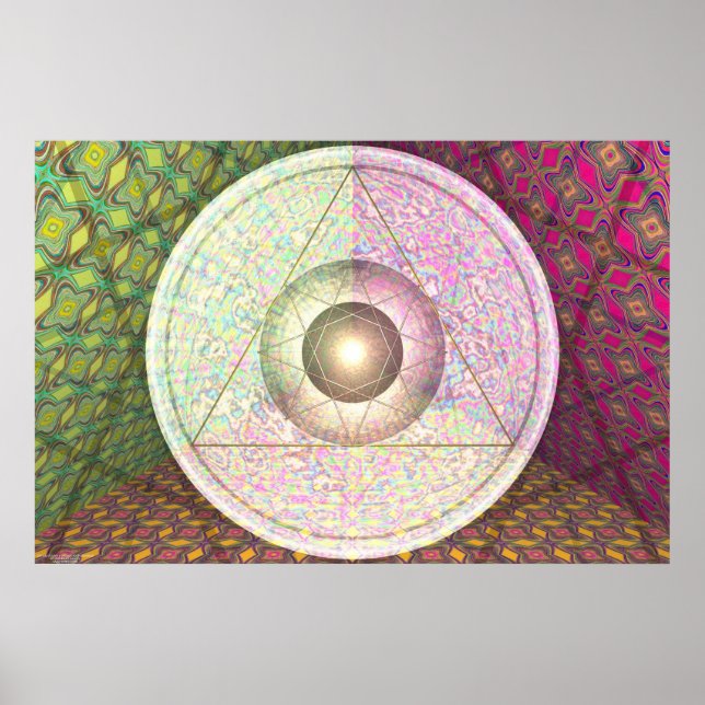 Jupiter, Saturn und Uranus pro Martineau Poster (Vorne)