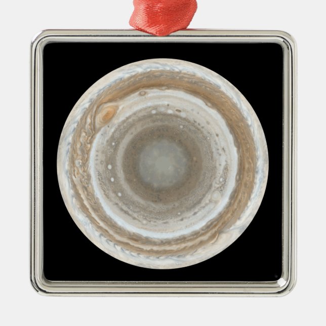 Jupiter Silbernes Ornament (Vorne)