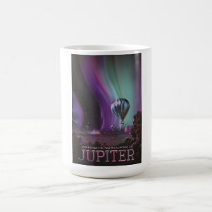 Jupiter Travel by Hot Air Ballon Bighty Auroras Kaffeetasse