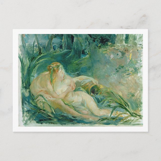 Jupiter und Callisto nach einem Gemälde von Bouche Postkarte (Vorderseite)