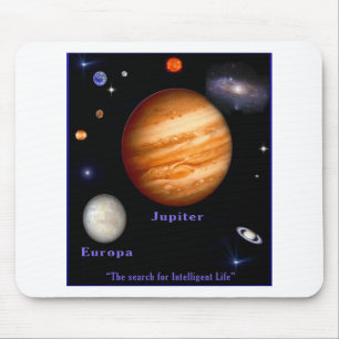 Jupiter und Europa Mousepad