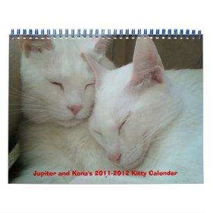 Jupiter und Konas Kitty Calender 2011-2012 Kalender