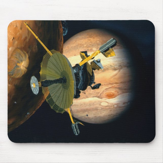 Jupiter und Lo Galileo-Sonde Mousepad (Vorne)