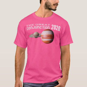 Jupiter und Saturn Konjunktion Astronomie 2020 T-Shirt