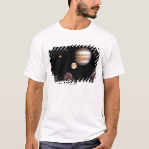 Jupiter und seine Monde T-Shirt