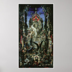 Jupiter und Semele Poster